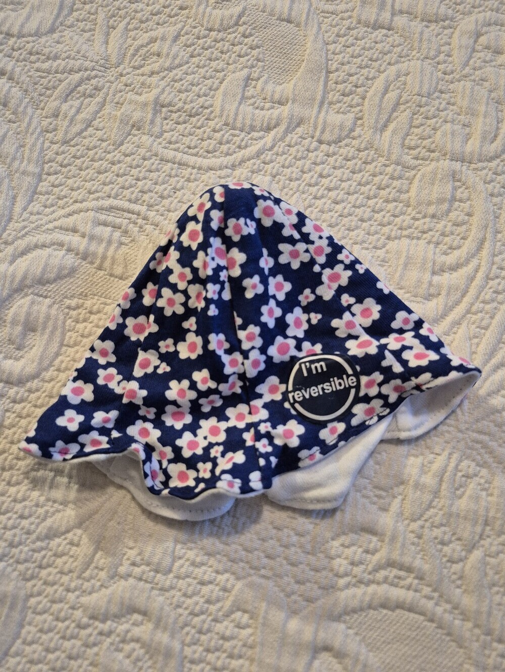 Child of mine girls NB reversible hat NEW